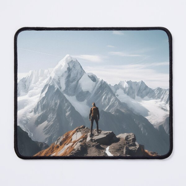 Item preview, Summit Serenity - Mountain Peaks Sticker/Magnet designed and sold by ColorStudioArt.