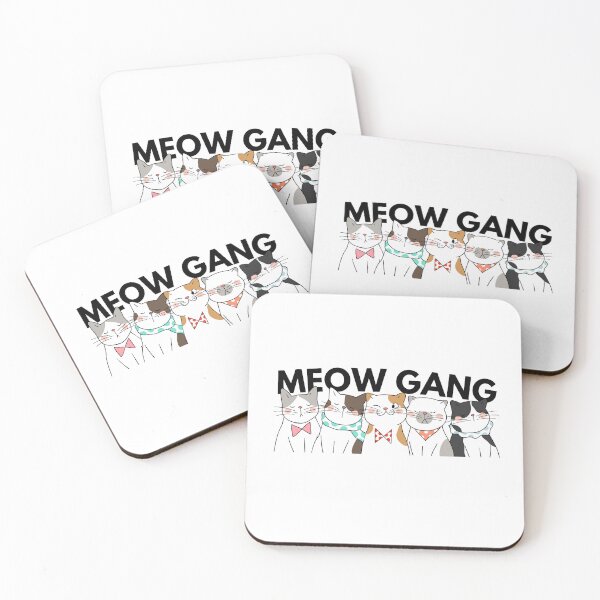 Item preview, Cute Meow Gang Team designed and sold by OFMdesigns.
