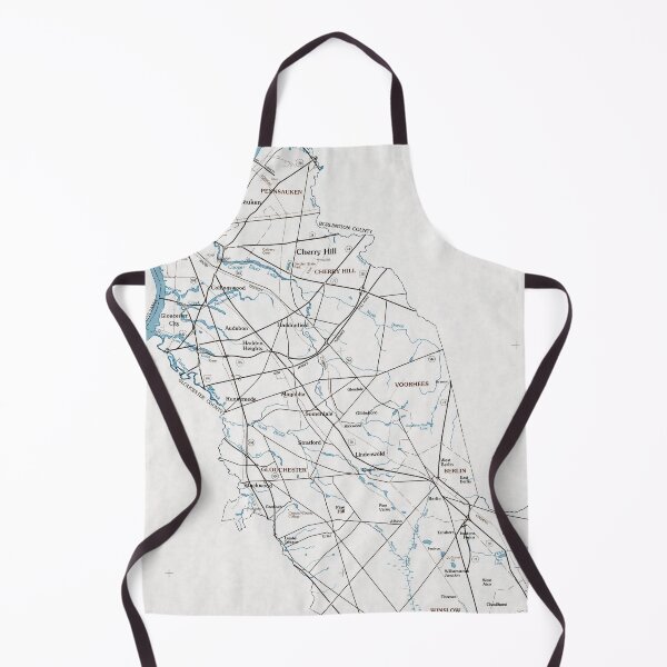 Item preview, Camden County NJ Map (1985) Southern New Jersey Region Atlas designed and sold by BravuraMedia.