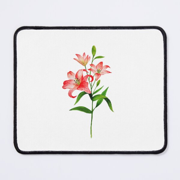 Item preview, Red Lily Watercolor designed and sold by ug-atelier.
