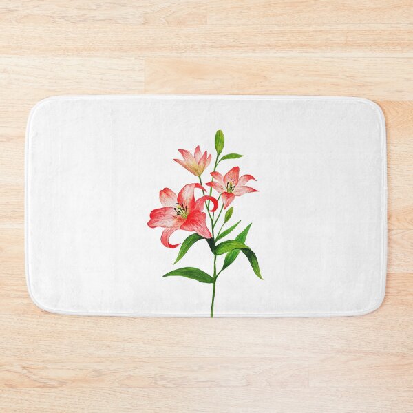 Item preview, Red Lily Watercolor designed and sold by ug-atelier.