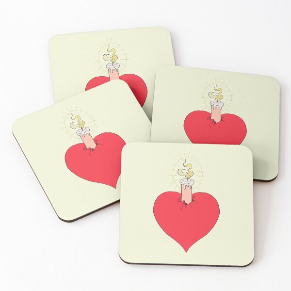 Item preview, Inflamed heart designed and sold by shopdiego.