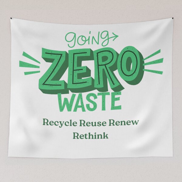 Item preview, Embrace the Cycle of Sustainability: Rediscover the Magic of 'Recycle, Reuse, Renew, Rethink' Design designed and sold by magicalshops.