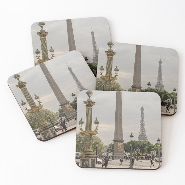 Aperçu de l'œuvre Place de la Concorde, Paris, Tour Eiffel créée et vendue par pacoarteaga.