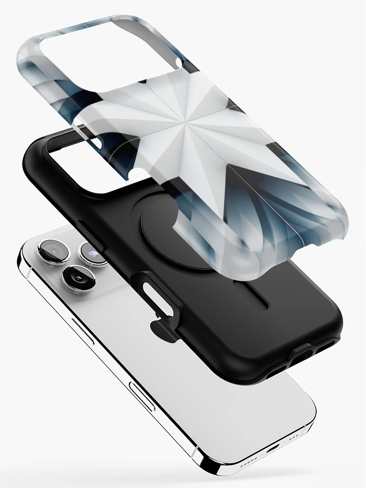 Thumbnail 2 of 4, iPhone Case, Abstract Geometric Pattern designed and sold by lessyun.