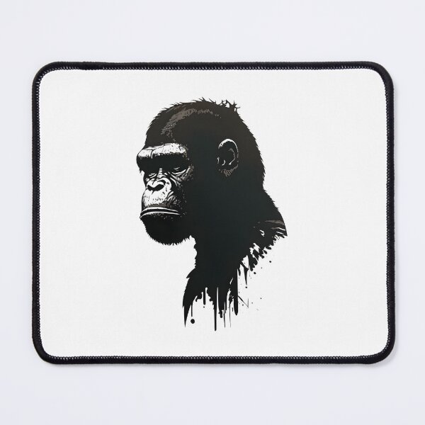 Item preview, Banksy Ape Head designed and sold by hamishby.