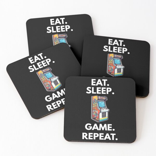 Artikelvorschau, Eat Sleep Game Repeat entworfen und verkauft von cgurtlinger.