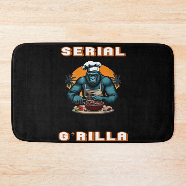 Item preview, Serial G'rilla Master BBQ Griller Fun Pun designed and sold by taiche.