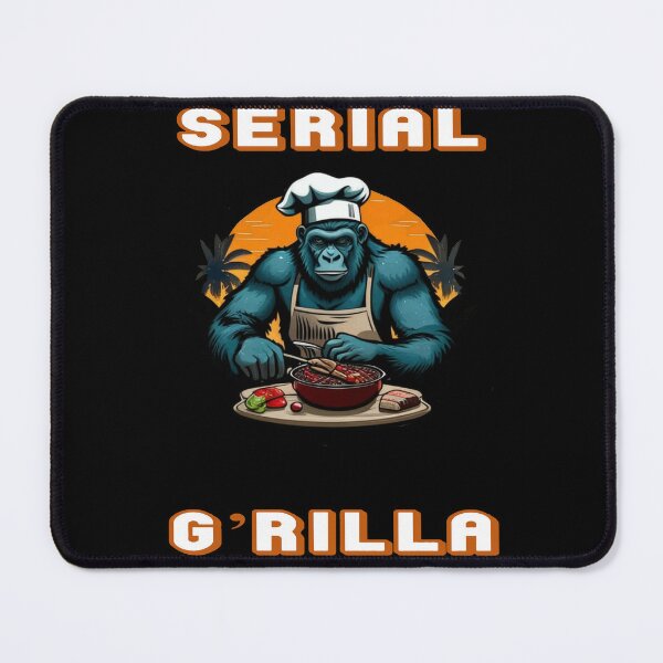 serial griller funny Barbecue Poster for Sale by H-ALPHA