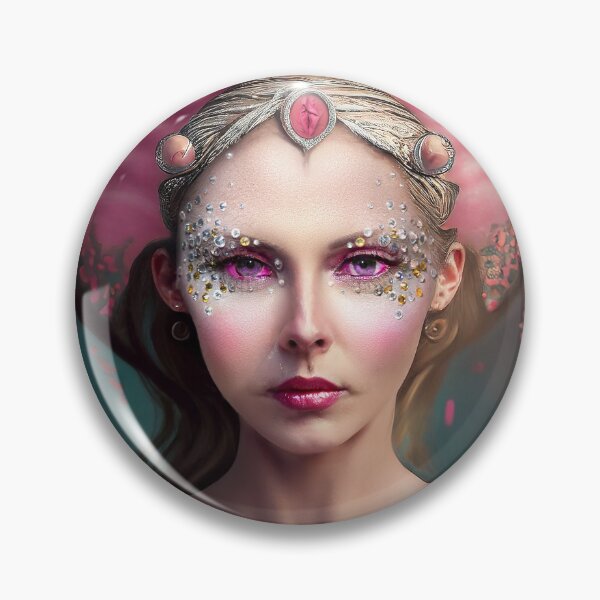 Item preview, Ancient concubine sweet and pretty woman with glowing pink eyes designed and sold by Lefteris Betsis.