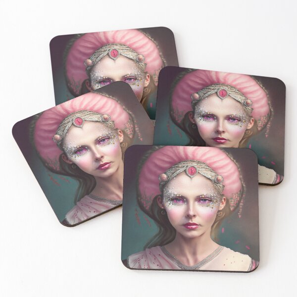 Item preview, Ancient concubine sweet and pretty woman with glowing pink eyes designed and sold by Lefteris Betsis.