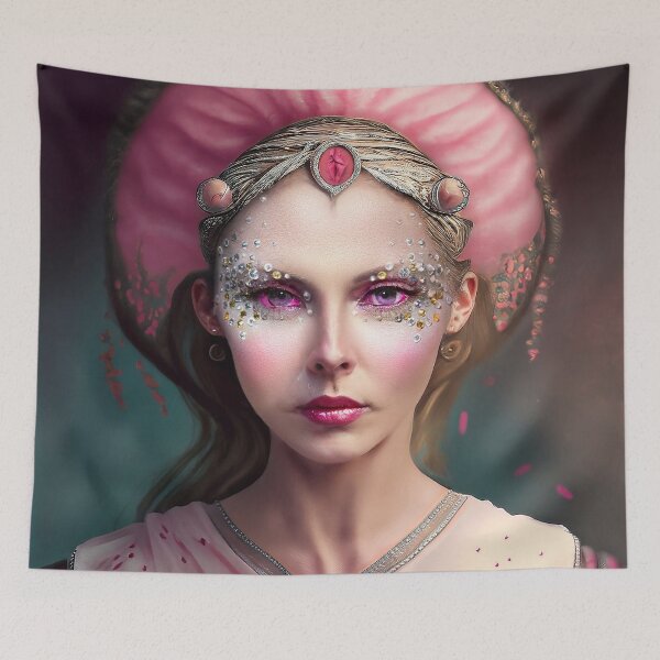 Item preview, Ancient concubine sweet and pretty woman with glowing pink eyes designed and sold by Lefteris Betsis.