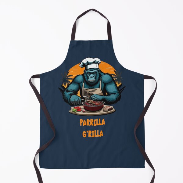 Item preview, Parrilla G'rilla Master BBQ Griller Fun Pun designed and sold by taiche.