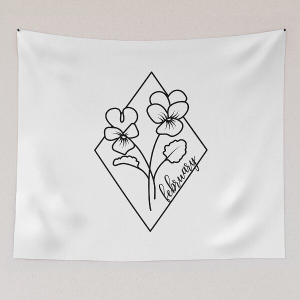 Item preview, Birth flowers February Violet  designed and sold by BlueBourn.