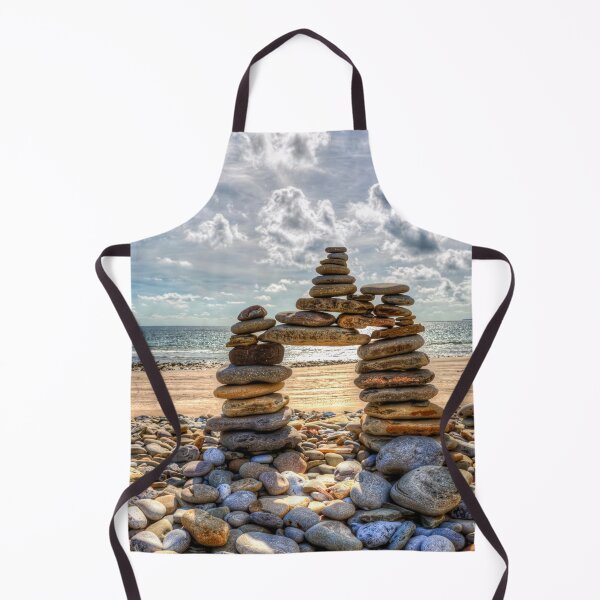 Item preview, Amroth Beach, Wales, Rock Cairns designed and sold by Paul Thompson Photography.