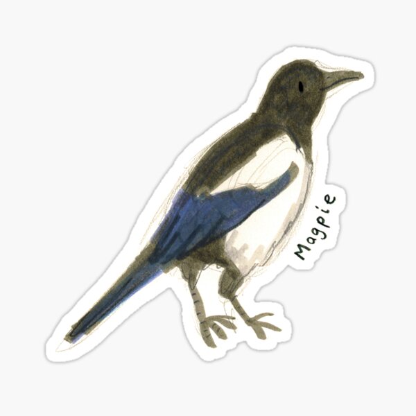Magpie Sticker