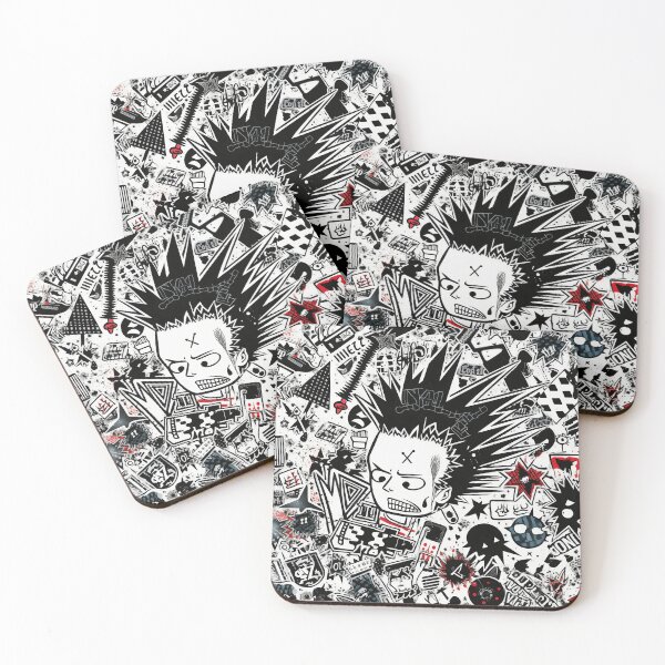 Item preview, Punk Art Pattern designed and sold by lessyun.
