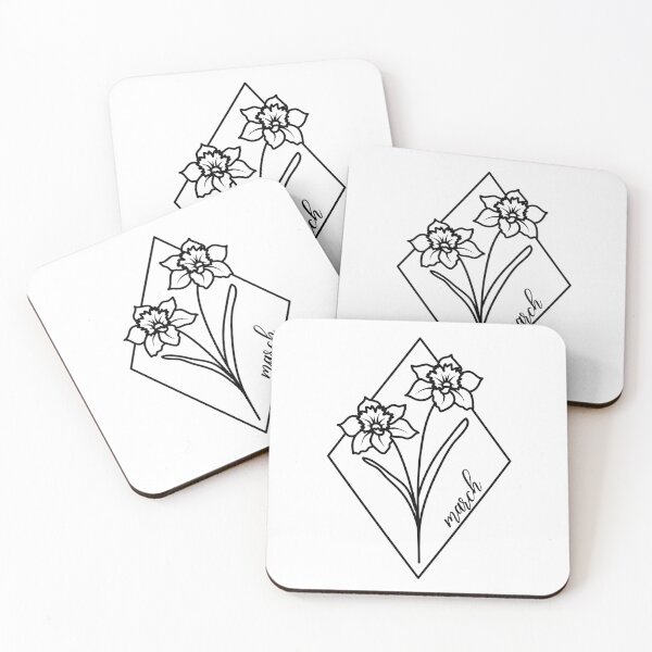 Item preview, Birth flowers March Jonquil  designed and sold by BlueBourn.