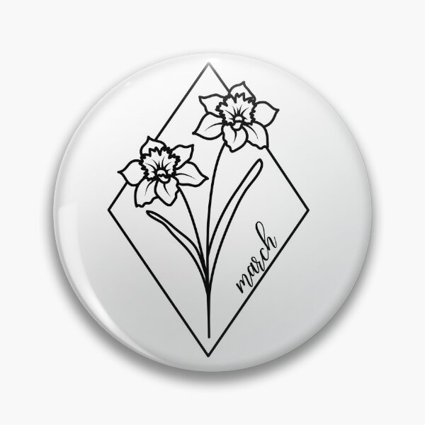 Item preview, Birth flowers March Jonquil  designed and sold by BlueBourn.