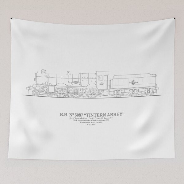 Item preview, B.R.(W) 5087 Tintern Abbey designed and sold by Steve H Clark.