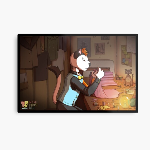 The Lonely Workaholic Metal Print