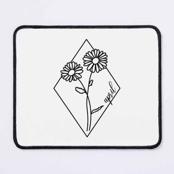 Item preview, Birth flowers April Daisy designed and sold by BlueBourn.