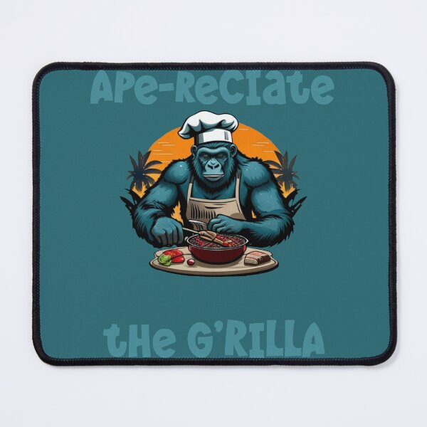 Item preview, Appreciate The G'rilla Master BBQ Griller Fun Pun designed and sold by taiche.