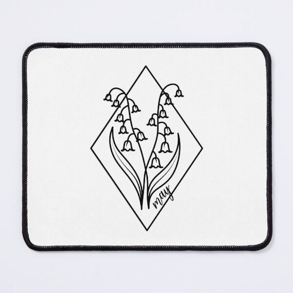 Item preview, Birth flowers May Lilly of the Valley designed and sold by BlueBourn.