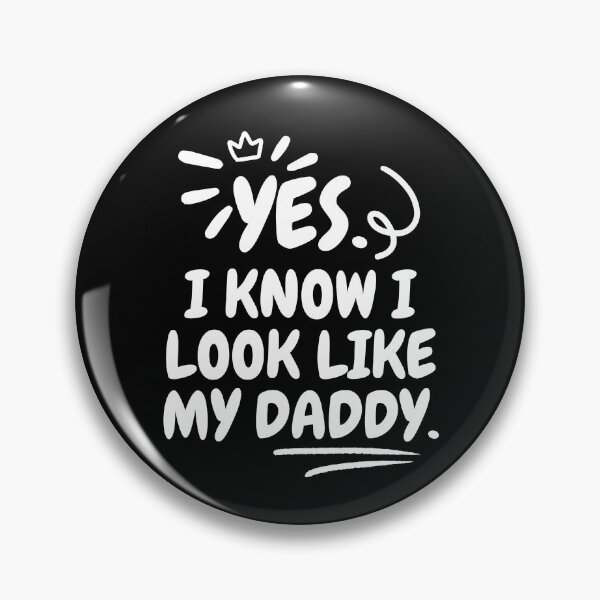Aperçu de l'œuvre Oui je sais je ressemble à mon papa créée et vendue par CreativeDStore.