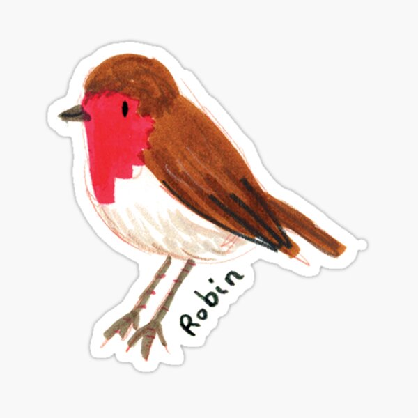 Robin Sticker