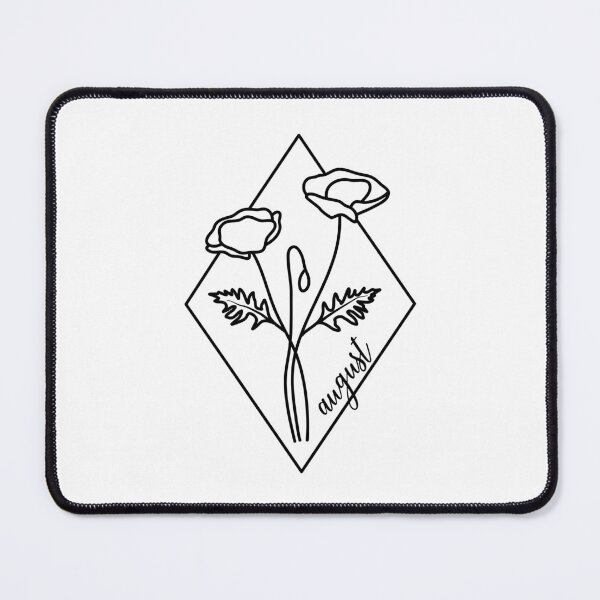 Item preview, Birth flowers August Poppy designed and sold by BlueBourn.