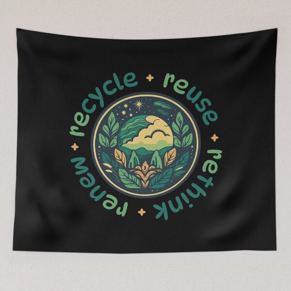 Item preview, recycle, reuse, rethink, renew  designed and sold by adigitaldreamer.