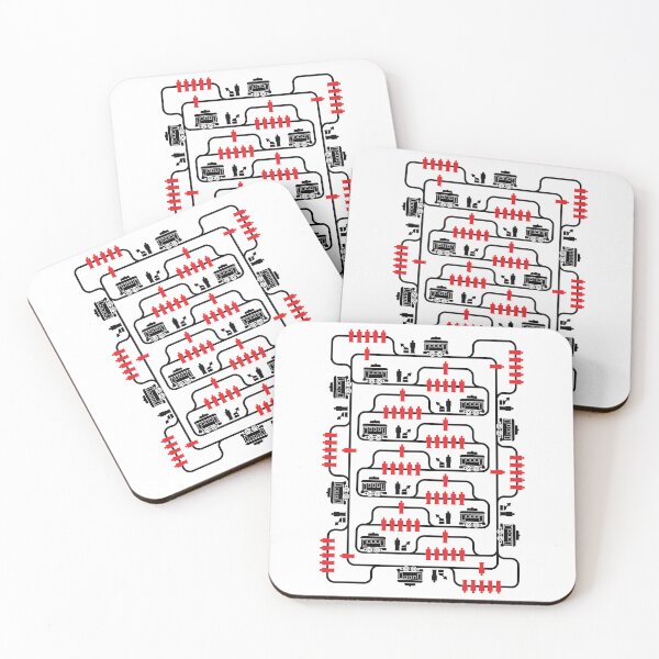 Item preview, Trolley Problem (white background) designed and sold by jholbo.