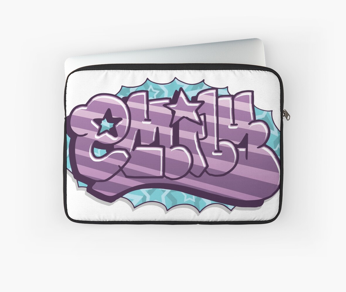 "Emily graffiti lettering" Laptop Sleeve by NameGraffiti | Redbubble