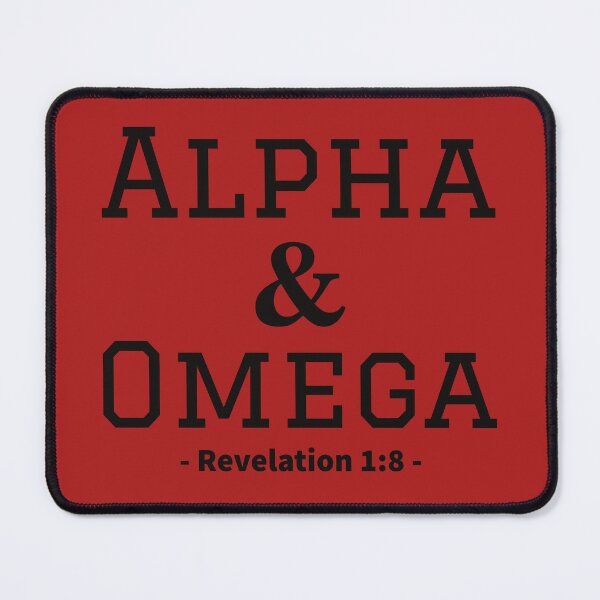 Item preview, Alpha & Omega bible verse designed and sold by Warrior Bride.