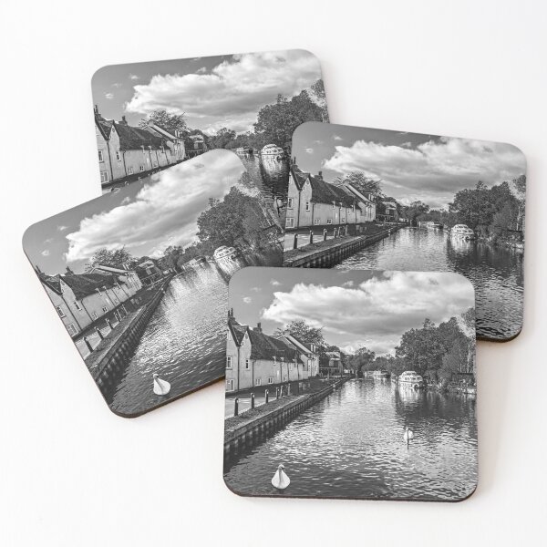 Item preview, Tranquil Reflections of Newburys Weavers Cottages designed and sold by IanWL.