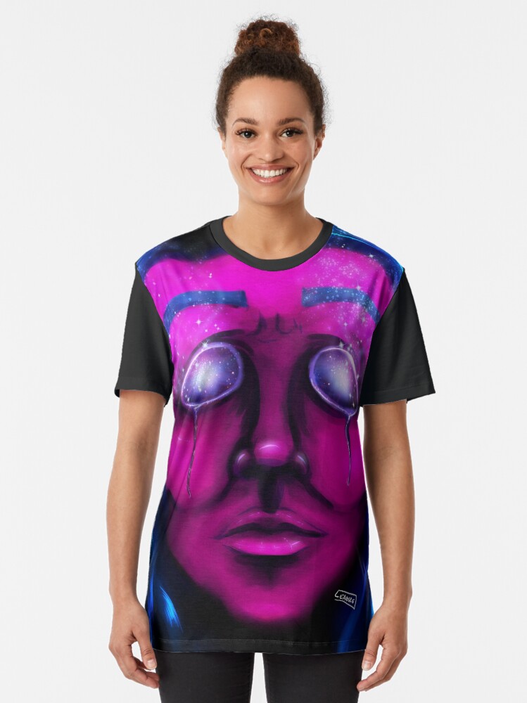 Alternate view of Universe of Sadness Graphic T-Shirt