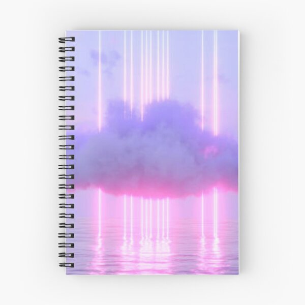 Item preview, Neon Lightning Glowing Lines and Cloud over the Sea  designed and sold by MTShoppingLine.