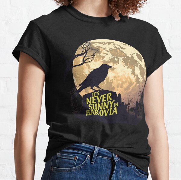 Aperçu de l'œuvre Ce n'est jamais ensoleillé Iin Barovia Malédiction de Strahd Shirt créée et vendue par Adventurershop.