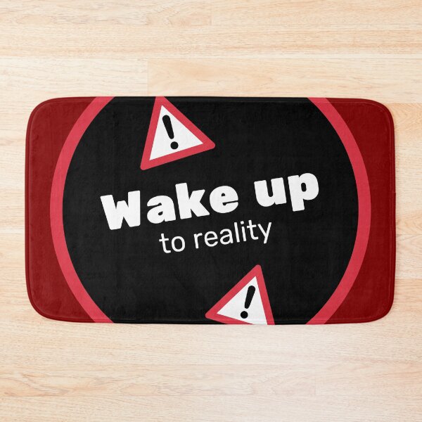 Item preview, Embrace the Awakening: Rise and Shine with our 'Wake Up to Reality' Quote Design designed and sold by magicalshops.
