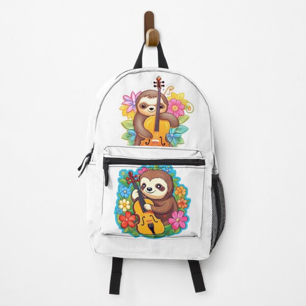 Item preview, Adorable Sloths Playing the Strings designed and sold by AdiRemba.