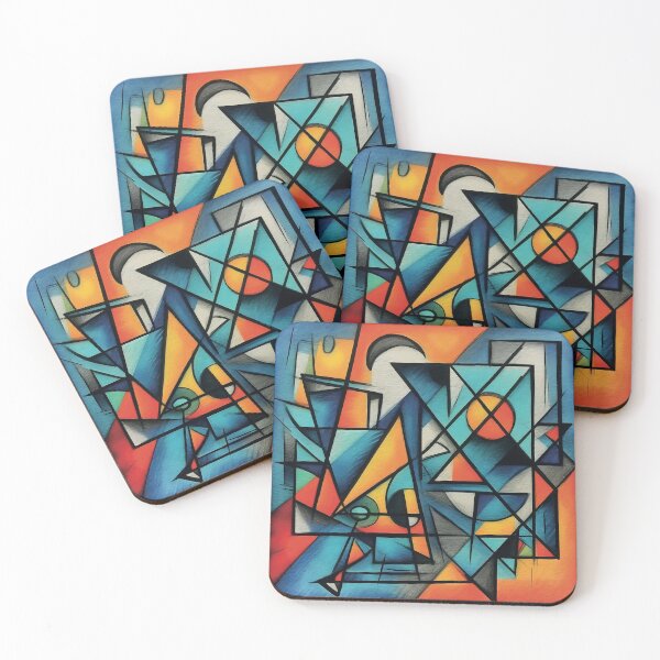 Item preview, CUBIST DOODLE N°4 designed and sold by rvincenzi.