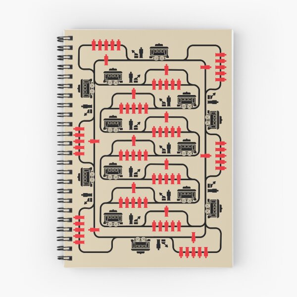 Aperçu de l'œuvre Problème de chariot (fond beige) créée et vendue par jholbo.