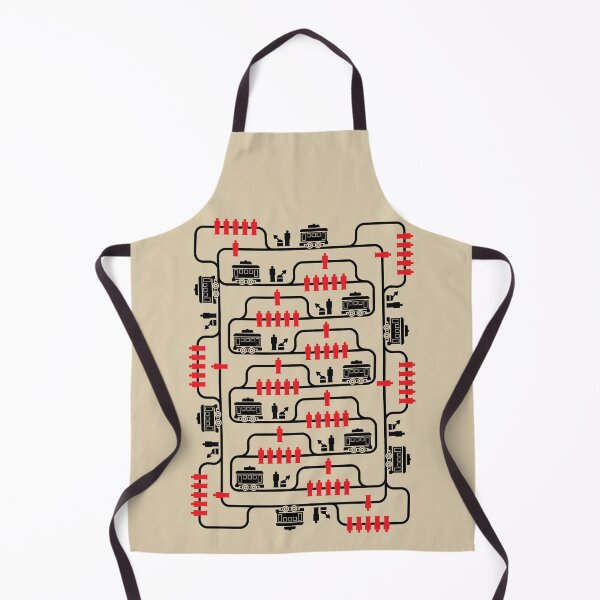Item preview, Trolley Problem (tan background) designed and sold by jholbo.