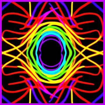 Artwork thumbnail, Dynamic Color Patterns by Health And Fitness Posts e-Store