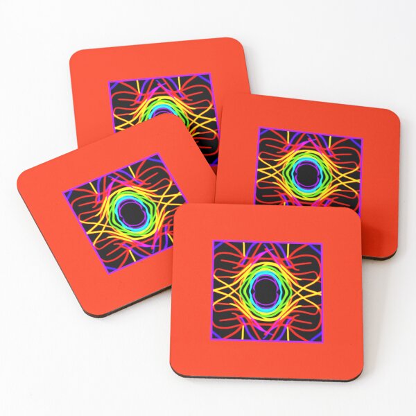 Item preview, Dynamic Neon Color Patterns designed and sold by Health And Fitness Posts e-Store.