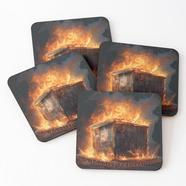 Item preview, Dumpster Fire: No Worries, I Can Fix This designed and sold by Daniel Eskridge.