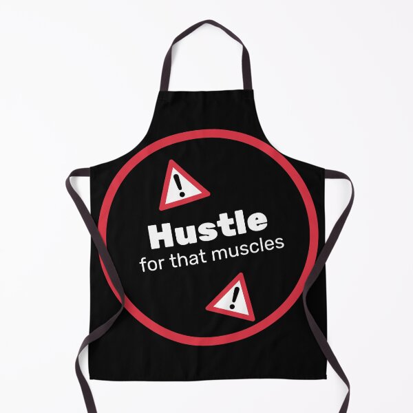 Item preview, Fuel Your Ambition: Embrace the 'Hustle for That Muscles' Quote Design designed and sold by magicalshops.