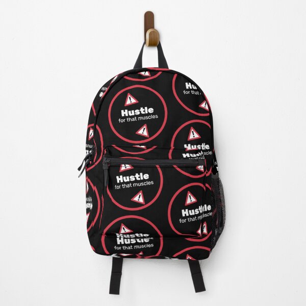 Item preview, Fuel Your Ambition: Embrace the 'Hustle for That Muscles' Quote Design designed and sold by magicalshops.