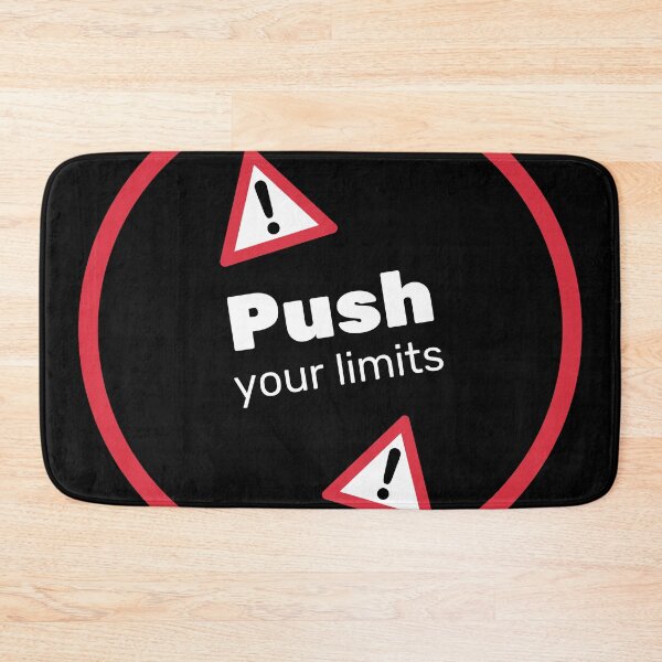 Item preview, Unleash Your Potential: Push Your Limits with our Inspirational Quote Design designed and sold by magicalshops.
